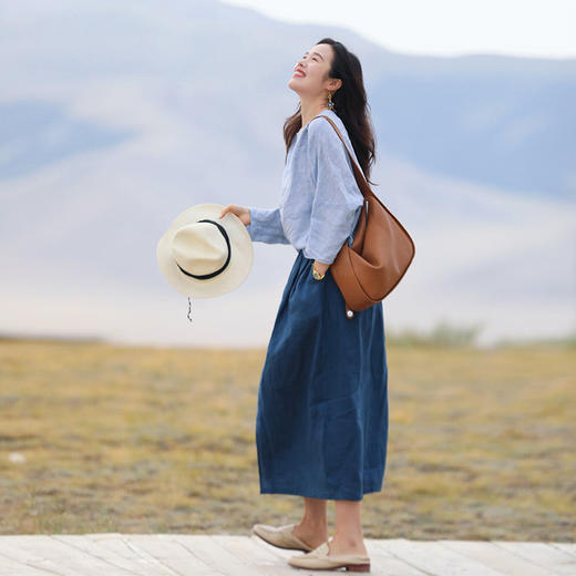 纯亚麻套装舒适、慵懒、自在【现货】 商品图1