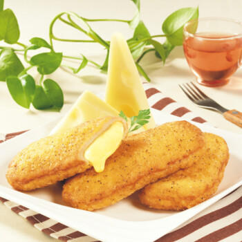 正大食品（CP）芝士爆浆鸡排1.6斤 早餐半成品鸡排 空气炸锅食材 商品图5