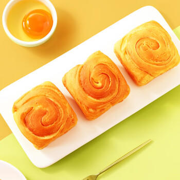 味滋源酵母手撕面包500g 早餐小面包代餐办公室休闲零食点心 团购节日送 商品图3