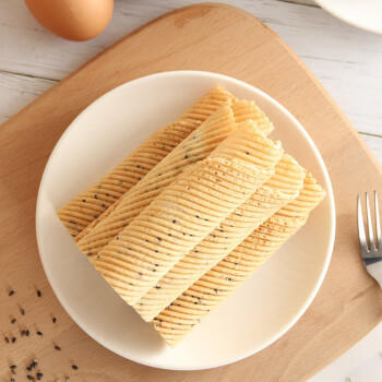 味滋源 鸡蛋酥520g鸡蛋卷  特产糕点 休闲零食老人食品小吃芝麻味yfs 商品图1