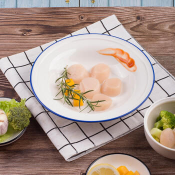 京东超市海外直采加拿大带子扇贝肉柱170g 7-11粒/盘 新老包装交替 商品图4