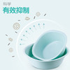 茶花 抗菌洗脸盆25.5cm1只装塑料盆洗屁屁盆婴儿新生儿脸盘 方盆 商品缩略图1