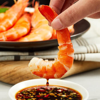 正大食品（CP）泰国进口大虾净重2.8斤/盒 加大号21-25 去冰净重白虾 开学季 商品图3