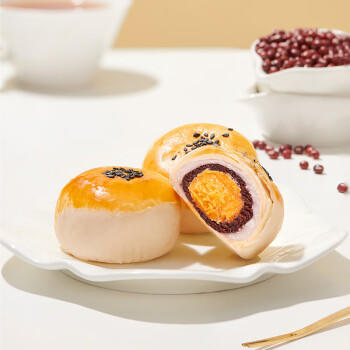 来伊份蛋黄酥礼盒550g真蛋黄中式糕点早餐代餐面包点心送礼礼品福利团购 商品图5