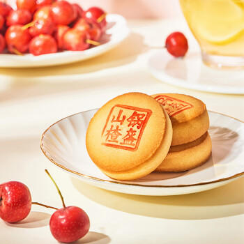 稻香村DXC 特色糕点 休闲点心 零食饼干 山楂锅盔210g 商品图2