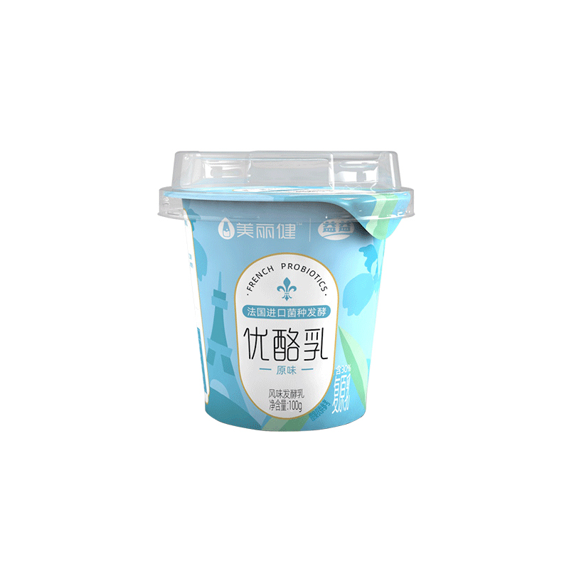 【积分兑换】美丽健优酪乳风味发酵乳100g*10杯