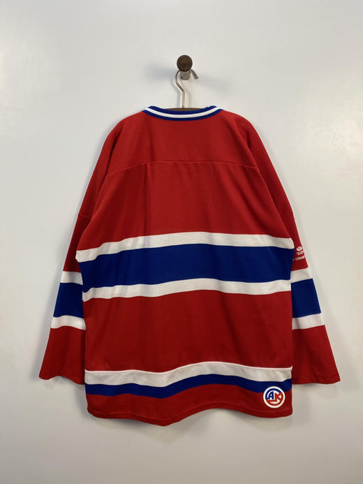 90年代 Vintage Athletic Knit 全刺绣 加拿大制 冰球球衣 _SSJ(L) 商品图3
