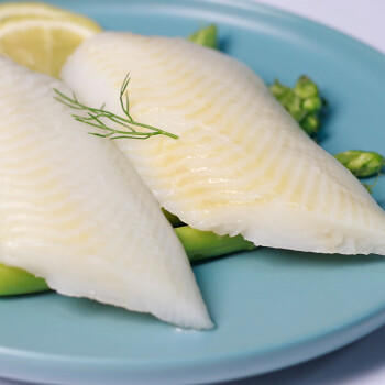 京东超市海外直采格陵兰比目鱼片去皮去刺1斤/盒 (3-5块) MSC认证 商品图1