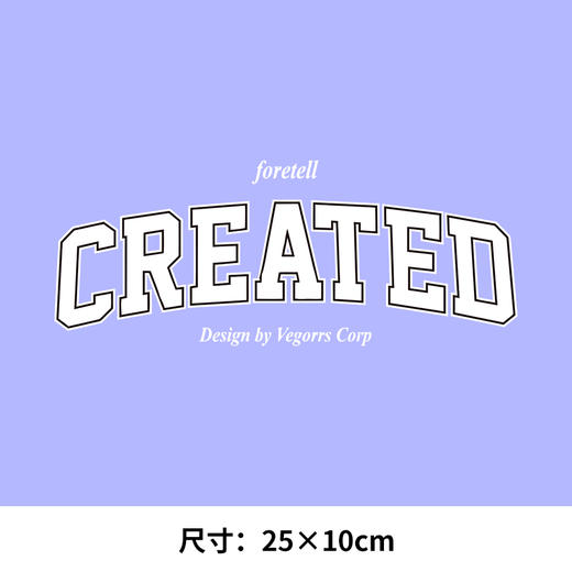 英文字母中国china热转印烫画贴卫衣高级定做潮牌衣服烫图白墨 商品图1