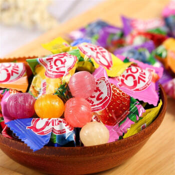 宏源 9味果味什锦糖 888g袋装 混合口味酸甜水果味前台招待 婚庆糖果 商品图0