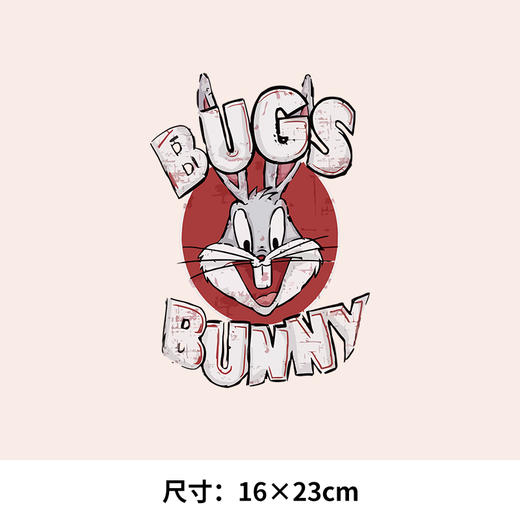 裁缝学苑卡通兔子热转印烫画贴图纸卫衣转印衣服贴纸定做 商品图0