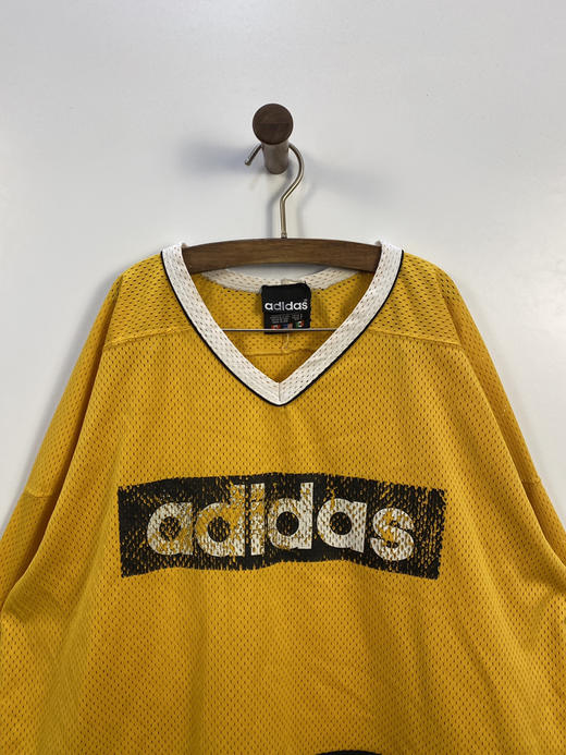 90年代 Vintage adidas 阿迪达斯 美国制 冰球球衣 _SSJ(L-XL) 商品图0