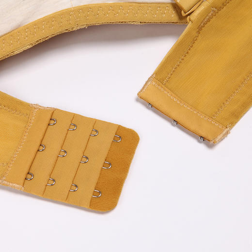 都市丽人自然舒适B杯适穿蕾丝内衣薄款3/4杯常规文胸无钢圈三排扣LB35M1 商品图8