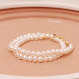 美裕 淡水珍珠项链5-6mm 106710