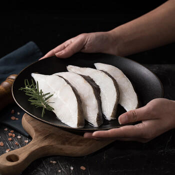 京觅冷冻格陵兰比目鱼 净重800g 6-8块 甄选中段 深海鱼类 MSC认证 商品图1