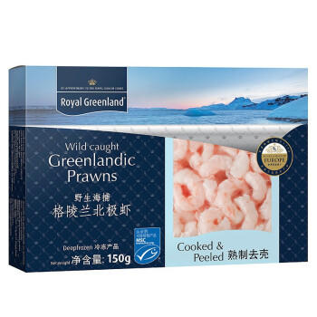 京觅 海外直采  北极甜虾仁150gMSC 京东自营 商品图4