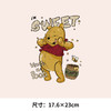 卡通小熊维尼兔子爱心猫热转印烫画贴图纸卫衣转印衣服贴纸定做 商品缩略图1