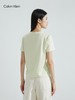 【海南专供价】CKJ新款女士时尚层叠刺绣字母圆领短袖T恤J218883 商品缩略图5