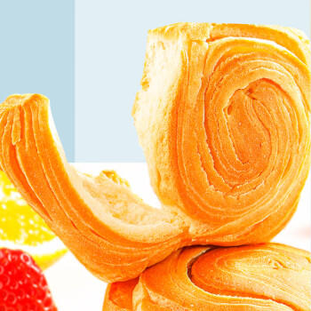 味滋源酵母手撕面包500g 早餐小面包代餐办公室休闲零食点心 团购节日送 商品图2