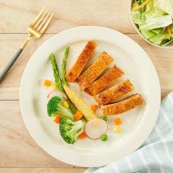 圣农香煎鸡腿肉净重100g*5片黑椒味 整切鸡腿肉  早餐代餐 低脂鸡排 商品图0