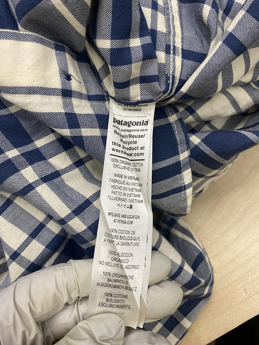 Patagonia 男士 PIMA 纯有机棉双口袋格子衬衫 53838 商品图3