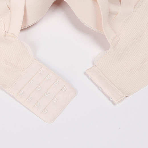 都市丽人快乐妈咪内衣舒适包容便捷哺乳蕾丝随意裁薄款3/4杯孕哺文胸内衣无钢圈三排扣LB32R2 商品图8