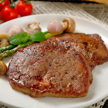 恒都 牛排礼盒 国产原切谷饲牛肉牛排A款900g 生鲜年货组合 春节送礼 商品图4