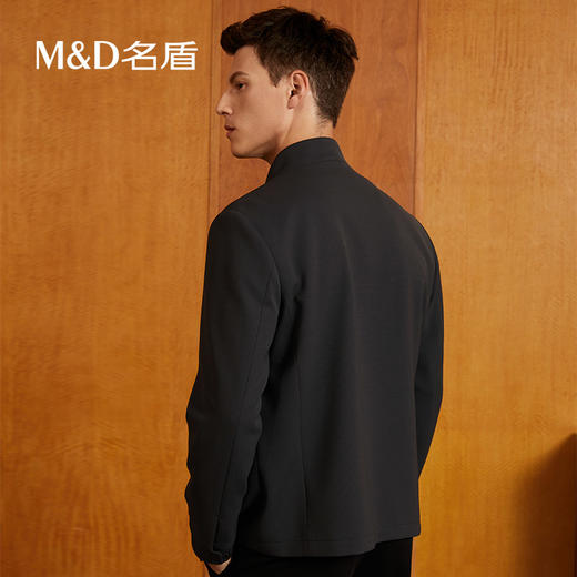 【三防面料】MD名盾男休闲夹克立领防水秋季商务行政外套91564 商品图4