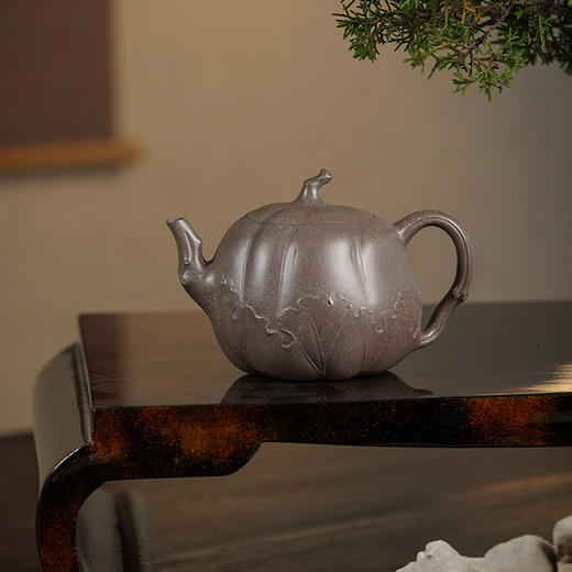 龙德堂陶艺 徐飞制 《恬然》原矿青段 320cc 库存请咨询客服 商品图0