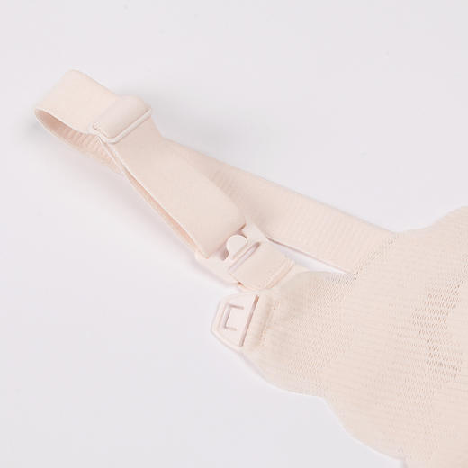 都市丽人快乐妈咪内衣舒适包容便捷哺乳蕾丝随意裁薄款3/4杯孕哺文胸内衣无钢圈三排扣LB32R2 商品图6