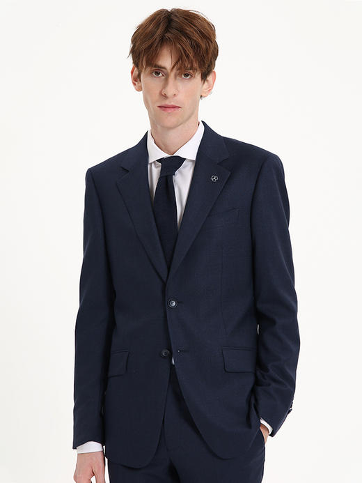 callisto藏青全绵羊毛套西 FSBWJ023C NA 商品图1