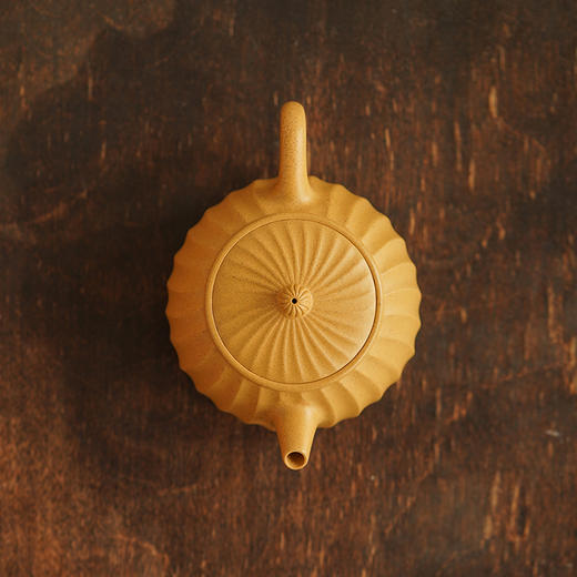 龙德堂陶艺 汤宣武制 《润德》原矿金砂段 210cc 库存请咨询客服 商品图4