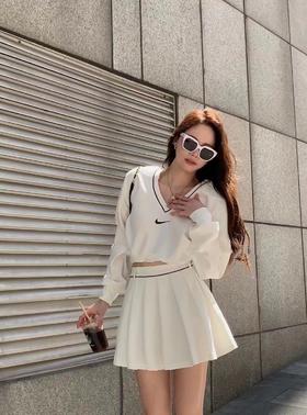 <曾小咸推荐>百褶裙套装