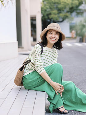 【经典款】PETIT SCHAN小闪 #026 Natural wave++ 浪花儿  进口高端亚麻编织渔夫帽女可折叠便携户外海边防晒遮太阳防紫外线草编帽子