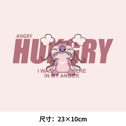 薪尽自然凉史迪奇卡通热转印烫画贴卫衣衣服定做烫图白墨2023新款 商品图1