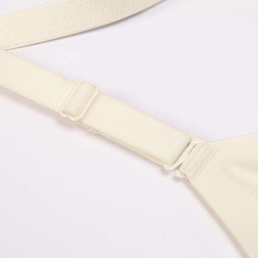 都市丽人自然舒适B杯适穿蕾丝内衣薄款3/4杯常规文胸树脂胶圈三排扣LB32M3 商品图8