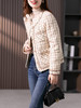 UG【现货7天】高端气质小香风外套女2023春季新款圆领单排扣休闲百搭上衣 商品缩略图1