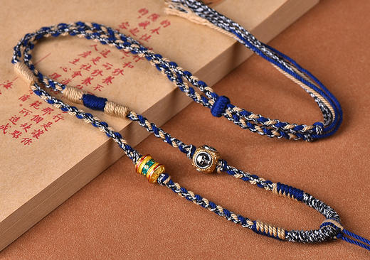 手工编织藏式唐卡挂绳 商品图1