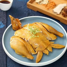 温氏供港鲜熟盐焗土香鸡1.8斤 110天散养 冷冻熟鸡走地鸡 散养土鸡