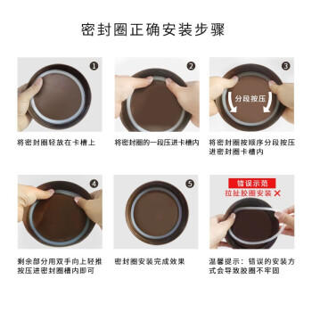 爱仕达饭盒保温提锅304不锈钢真空保温桶2L便携保温便当盒 RWS20T3WG-T /厨具 /餐具 /饭盒/提锅 商品图3