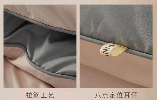 【爆】【6F】富安娜卓尔新西兰100%羊毛春秋被  米色&灰色双面撞色，吊牌价1280元，活动价299元 商品图6