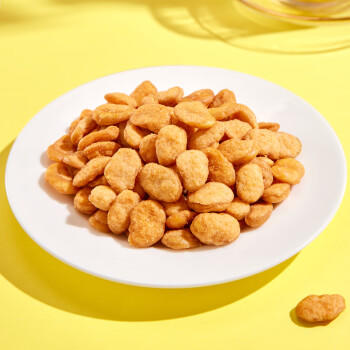 甘源蟹黄味蚕豆285g休闲零食品坚果炒货蚕豆瓣办公室小吃独立小包装 商品图0