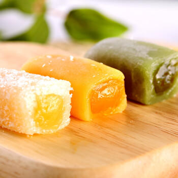 稻香村（DXC）糕点点心 休闲零食 中华老字号 爆浆麻薯210g（椰丝牛奶味） 商品图3