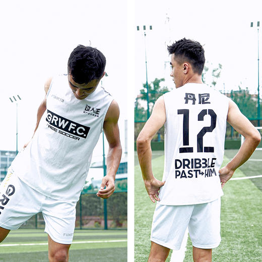 蜂锐过人王联名款小凉蜂提花无袖专业训练服透气球衣男 商品图4