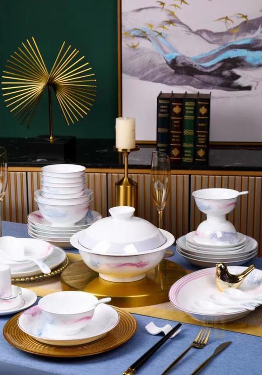 高白泥流光溢彩餐具 商品图0