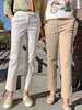 YX【定制15天】气质休闲裤女2022夏装新款韩版显瘦九分裤纯色宽松百搭直筒裤 商品缩略图1