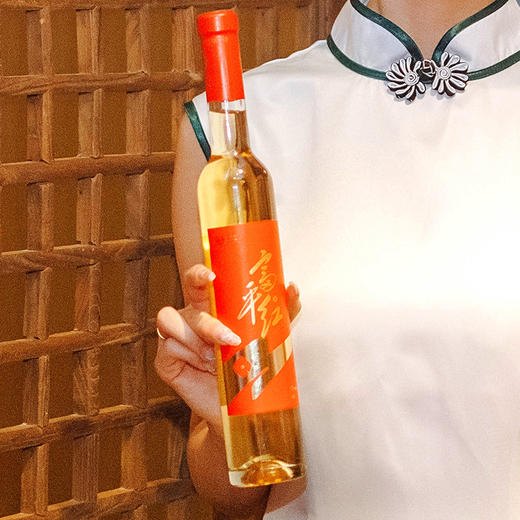 【金奖富平红】蓝溪金炫 原酿柿子酒 甜白型 13.9%vol 375ml 商品图1