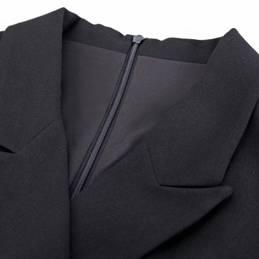 RE8A8斯尔丽瑟俪203秋季新款收腰设计感侧开叉连衣裙 商品图4