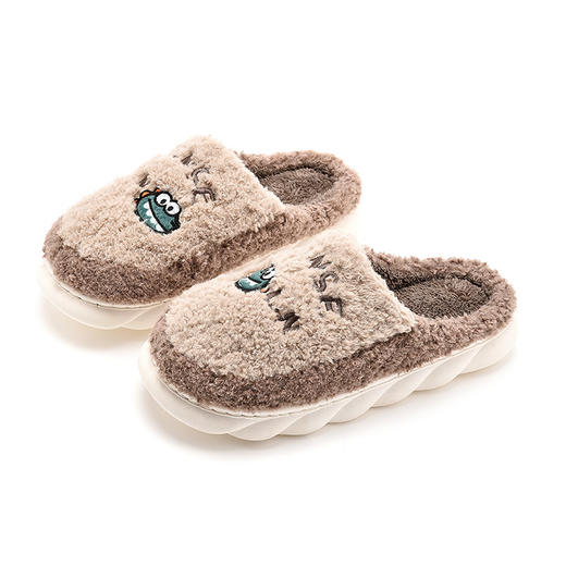 【秋冬常备❗️新款棉拖鞋】 冬季拖鞋家用可爱保暖男女棉拖加厚底毛拖男士父亲节礼物新年礼盒年货礼盒 商品图7