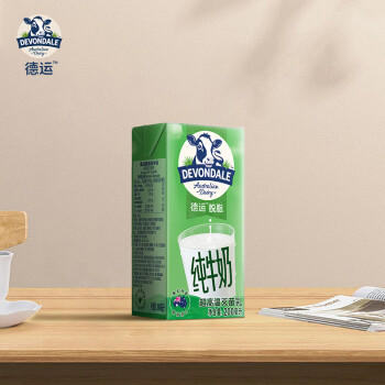 德运（Devondale）脱脂纯牛奶200ml*24盒/箱装澳洲原装进口高钙0脂肪早餐奶 商品图4